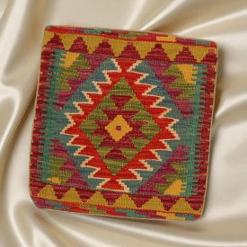   Housse de coussin tissé à la main 45x45 Coussin décoratif Kilim