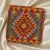 Housse de coussin tissé à la main 45x45 Coussin décoratif Kilim