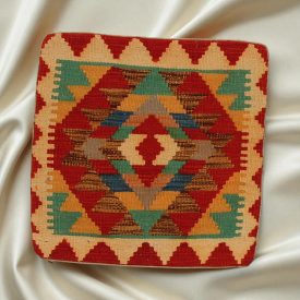 Housse de coussin tissé main 45x45 Coussin décoratif Kilim