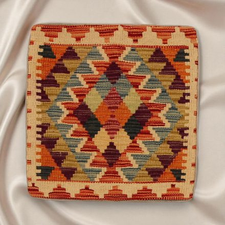 Housse de coussin tissé à la main 45x45 Coussin décoratif Kilim