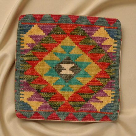 Housse de coussin tissé à la main 45x45 Coussin décoratif Kilim