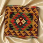 Housse de coussin tissé à la main 45x45 Coussin décoratif Kilim