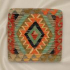 Housse de coussin tissé à la main 45x45 Coussin décoratif Kilim