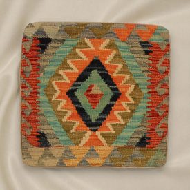   Housse de coussin tissé à la main 45x45 Coussin décoratif Kilim
