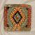 Housse de coussin tissé à la main 45x45 Coussin décoratif Kilim