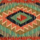 Housse de coussin tissé à la main 45x45 Coussin décoratif Kilim