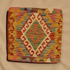   Housse de coussin tissé à la main 45x45 Coussin décoratif Kilim