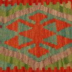 Housse de coussin tissé à la main 45x45 Coussin décoratif Kilim