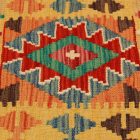 Coussin oriental Kilim 40x40 Taie d'oreiller tissé à la main