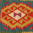 Coussin oriental Kilim 40x40 Taie d'oreiller tissé à la main