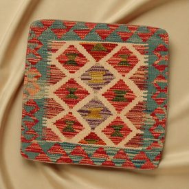 Coussin Kilim 45x45 housse de coussin tissé à la main