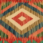 Coussin Kilim 45x45 housse de coussin tissé à la main
