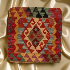 Coussin Kilim 45x45 housse de coussin tissé à la main