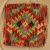 Coussin Kilim 45x45 housse de coussin tissé à la main