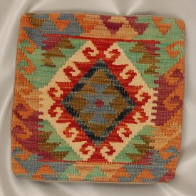Coussin Kilim 45x45 housse de coussin tissé à la main
