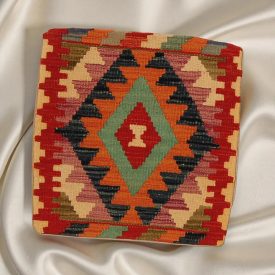 Coussin Kilim 45x45 housse de coussin tissé à la main