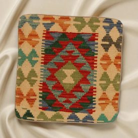Coussin Kilim 45x45 housse de coussin tissé à la main