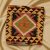 Coussin Kilim 45x45 housse de coussin tissé à la main