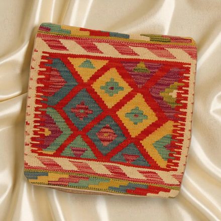 Coussin Kilim 45x45 housse de coussin tissé à la main