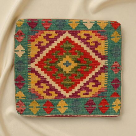 Housse de coussin tissé à la main 45x45 Coussin décoratif Kilim