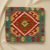 Housse de coussin tissé à la main 45x45 Coussin décoratif Kilim