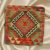Housse de coussin tissé à la main 45x45 Coussin décoratif Kilim
