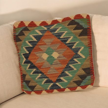 Housse de coussin tissé à la main 45x45 Coussin décoratif Kilim