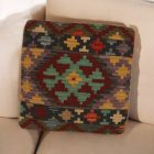 Housse de coussin tissé à la main 45x45 Coussin décoratif Kilim