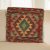 Housse de coussin tissé à la main 45x45 Coussin décoratif Kilim