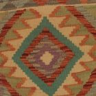 Coussin oriental Kilim 40x40 Taie d'oreiller tissé à la main