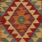 Coussin oriental Kilim 40x40 Taie d'oreiller tissé à la main