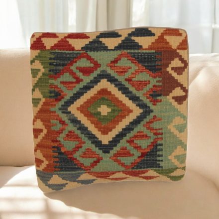 Coussin Kilim 45x45 housse de coussin tissé à la main