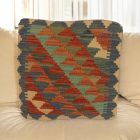 Coussin Kilim 45x45 housse de coussin tissé à la main