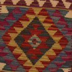 Coussin Kilim 45x45 housse de coussin tissé à la main
