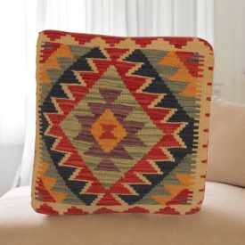 Coussin Kilim 45x45 housse de coussin tissé à la main