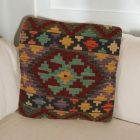 Housse de coussin tissé à la main 45x45 Coussin décoratif Kilim