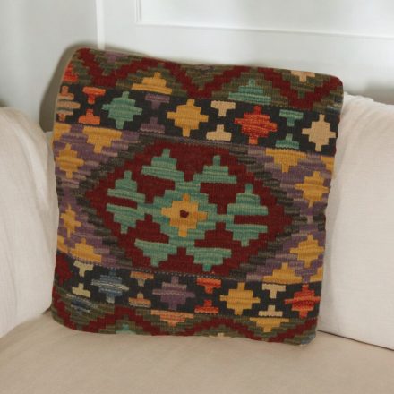 Housse de coussin tissé à la main 45x45 Coussin décoratif Kilim