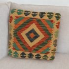 Housse de coussin tissé à la main 45x45 Coussin décoratif Kilim