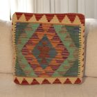 Housse de coussin tissé à la main 45x45 Coussin décoratif Kilim