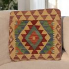 Housse de coussin tissé à la main 45x45 Coussin décoratif Kilim