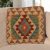 Housse de coussin tissé à la main 45x45 Coussin décoratif Kilim
