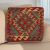 Coussin Kilim tissé à la main 45x45 coussin décoratif afghan