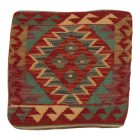 Coussin Kilim tissé à la main 45x45 coussin décoratif afghan