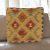 Coussin Kilim tissé à la main 45x45 coussin décoratif afghan