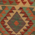 Coussin Kilim tissé à la main 45x45 coussin décoratif afghan