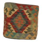 Coussin oriental Kilim 40x40 Taie d'oreiller tissé à la main
