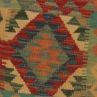 Coussin oriental Kilim 40x40 Taie d'oreiller tissé à la main