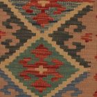 Coussin oriental Kilim 40x40 Taie d'oreiller tissé à la main