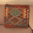 Coussin Kilim 45x45 housse de coussin tissé à la main