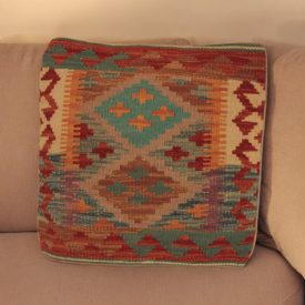 Coussin Kilim 45x45 housse de coussin tissé à la main